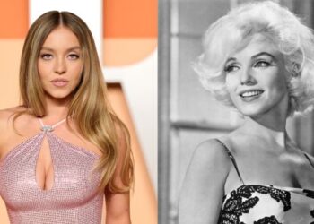 Sydney Sweeney Dons Vintage Ceil Chapman Gown Like Marilyn Monroe
