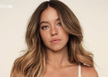 Sydney Sweeney Rocks Naked Glam in SYRN Peekaboo Lingerie