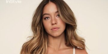 Sydney Sweeney Rocks Naked Glam in SYRN Peekaboo Lingerie