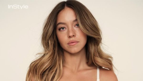 Sydney Sweeney Rocks Naked Glam in SYRN Peekaboo Lingerie