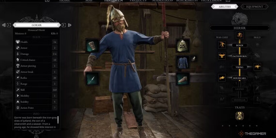 Top Abilities for the Hersir Hirdman in Norse: Oath of Blood Completing & Solving