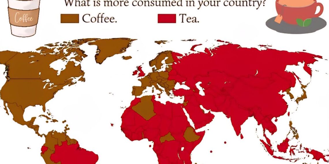 Coffee or Tea: Most Consumed by Country