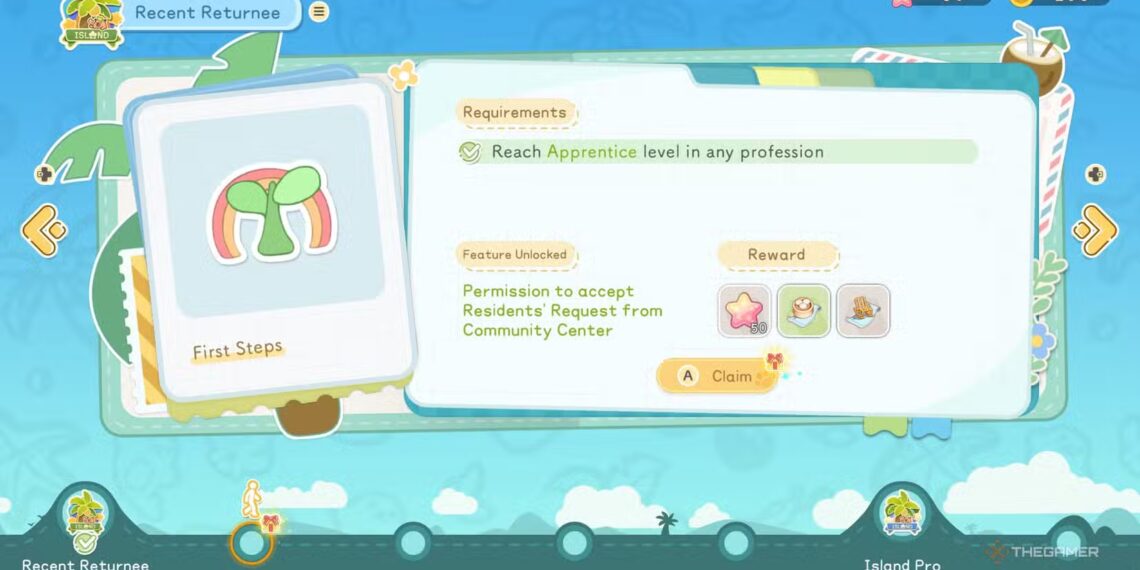 Which Profession to Choose First in Starsand Island: Completing or Solving?
