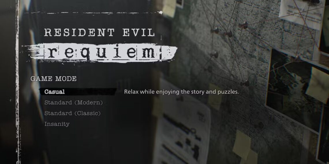 Resident Evil Requiem: Difficulty Modes & Classic Mode Differences