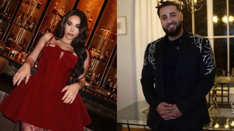 Antonio Suleiman emotionally affects Naya Khoury during an interview