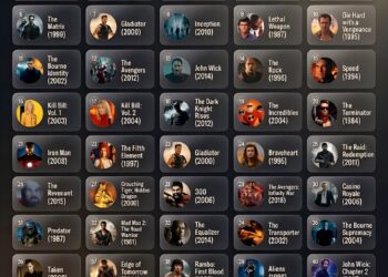 50 Must-Watch Action Movies of All Time
1. Die Hard (1988)
2. Raiders of the L