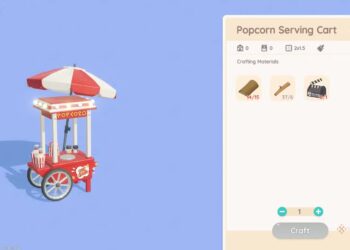 All Popcorn Serving Cart Recipes and How to Complete Them in Heartopia