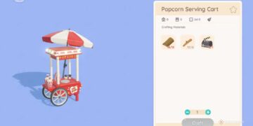 All Popcorn Serving Cart Recipes and How to Complete Them in Heartopia