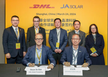 DHL Partners with JA Solar & Haier to Promote Green Supply Chains