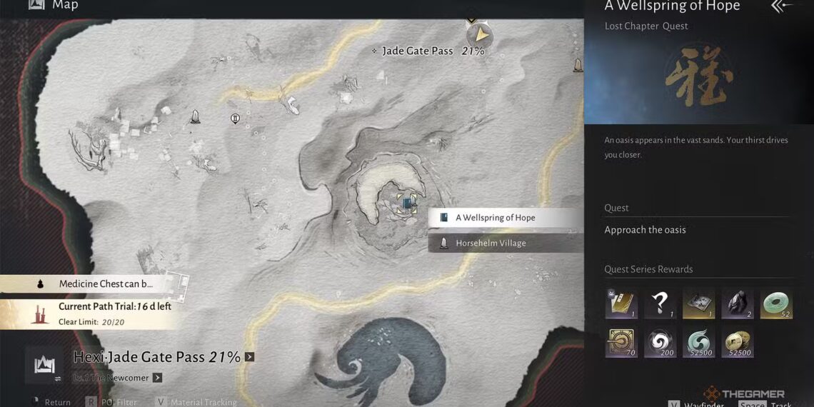 Discovering the Woman in a Wellspring of Hope: The Solving Chapter of Where Winds Meet