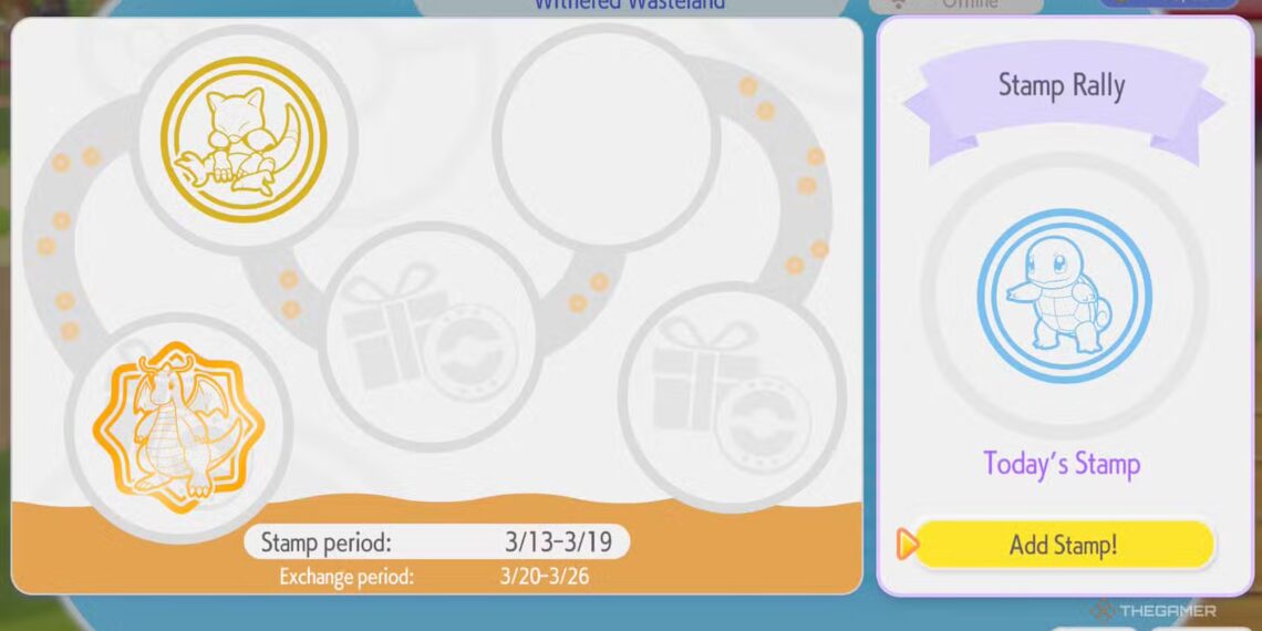 How Does the Stamp Rally Work in Pokémon Pokopia for Completing and Solving?