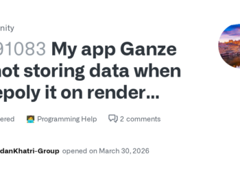 How To Fix Flask App Data Storage Issue on Render Using JSON and GitHub