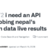How To Get Live Nepal Election Results API from GitHub