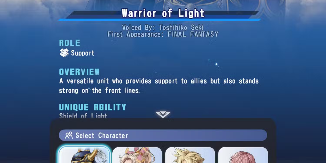 How To Play The Warrior Of Light in Dissidia Duellum: Solving Challenges