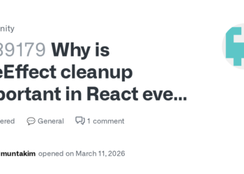How To Prevent Memory Leaks in React with Proper GitHub Cleanup