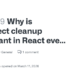 How To Prevent Memory Leaks in React with Proper GitHub Cleanup