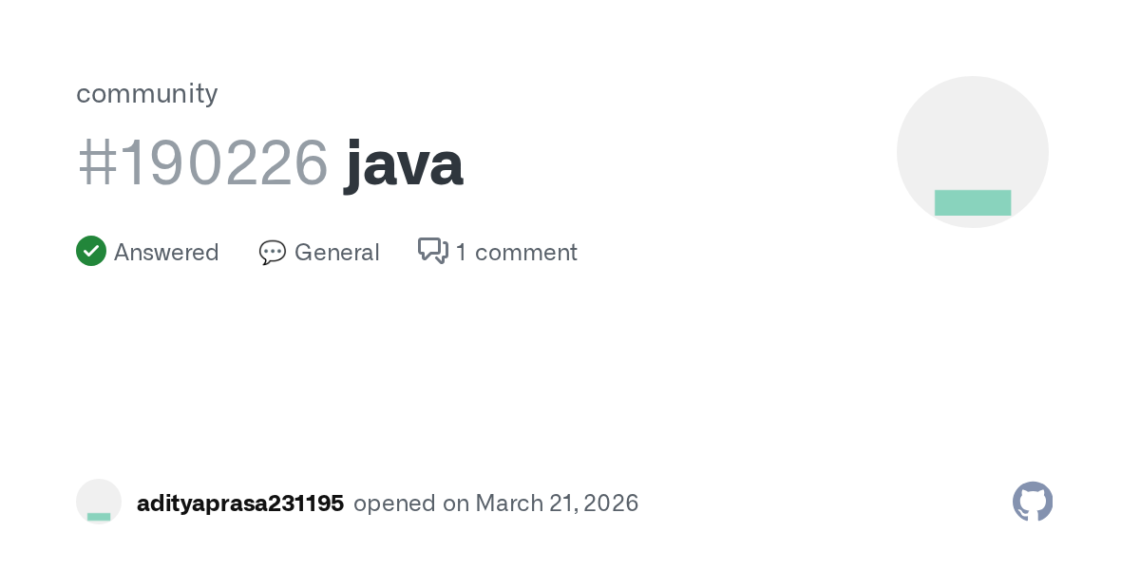 How to Check Your Java Version on GitHub