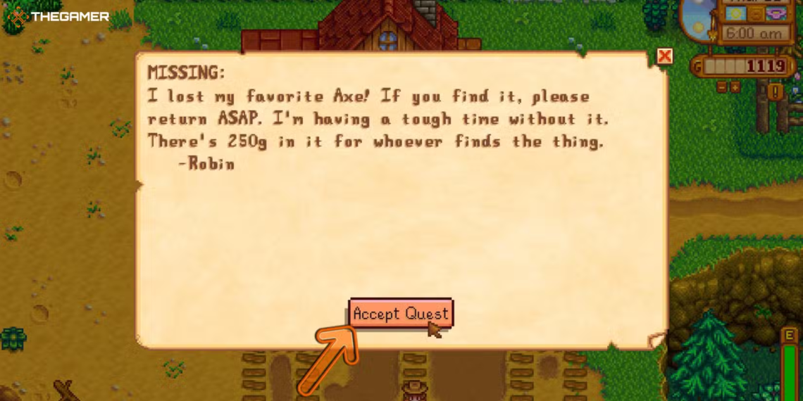 How to Complete Robin’s Quest for Her Lost Axe in Stardew Valley