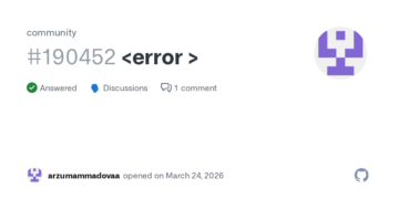 How to Fix the "Error" on GitHub: Step-by-Step Guide
