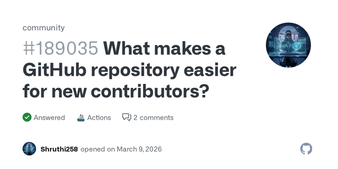 How to Optimize Your GitHub Repository for New Contributors