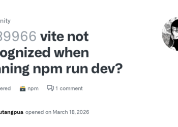 How to Resolve Common Vite Startup Issues on GitHub
