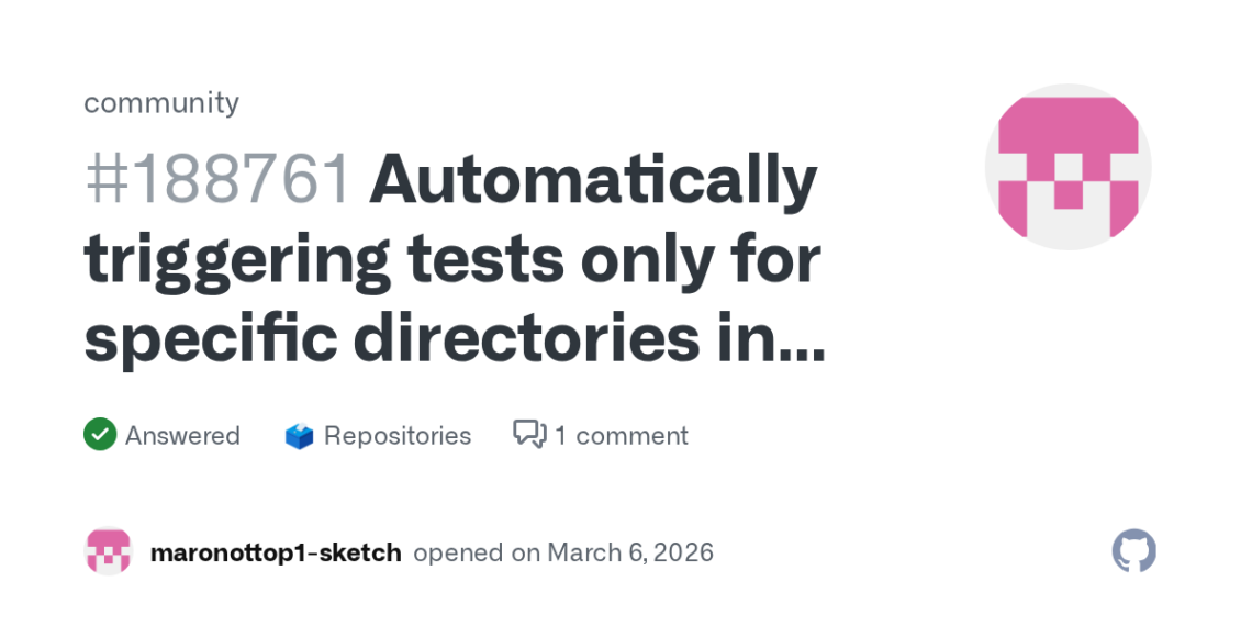 How to Trigger GitHub Actions on Folder Changes for Multiple Projects