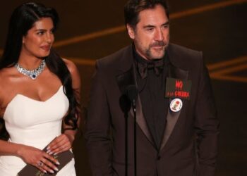 Javier Bardem at Oscars: No to War, Free Palestine