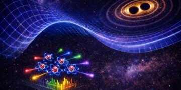 New research shows atoms can detect ripples in spacetime