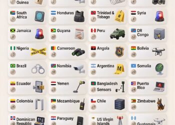 Top 40 Most Dangerous Countries in 2026
1. Papua New Guinea
2. Venezuela
3.