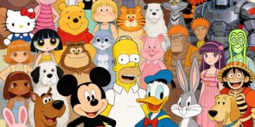 Top 50 Iconic Cartoon Characters of All Time

1.  Mickey Mouse
2.  Tom and Jerry