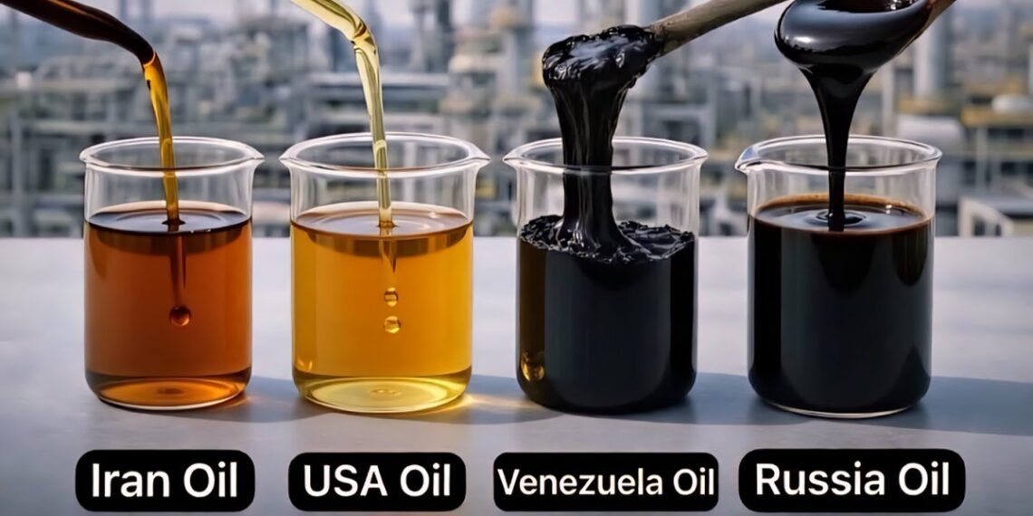 Crude Oil Quality & Refining 

1.  United States (WTI) – 39–41° API
• Light swee