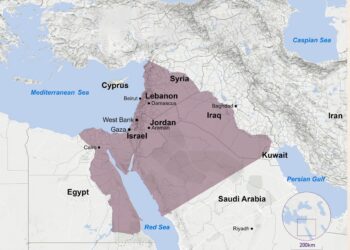 Map of Israel’s “Promised Land” 

The “Promised Land” (Hebrew: Ha'aretz ha-Muvta