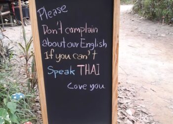 This Sign in Thailand