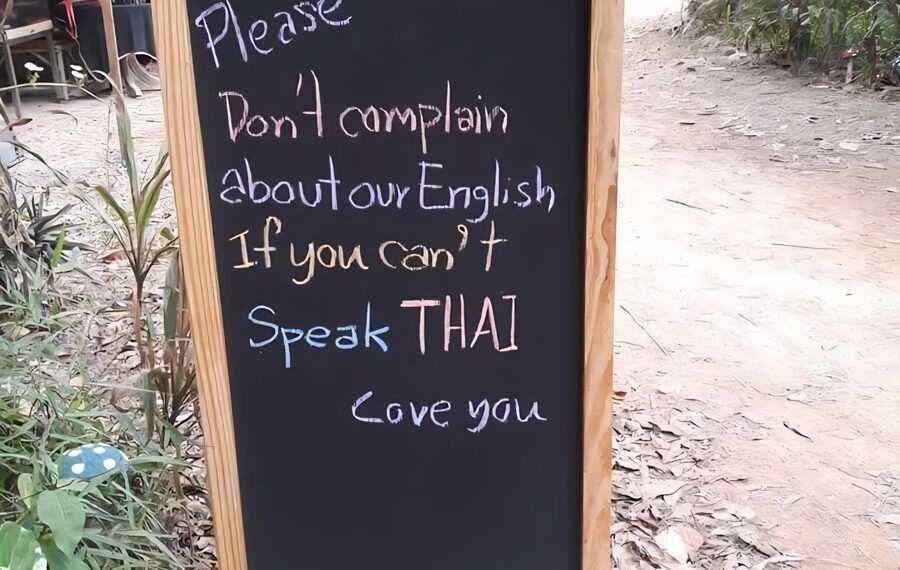 This Sign in Thailand
