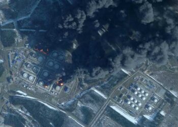 Ukraine strikes key Russian oil hub near Finland