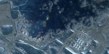 Ukraine strikes key Russian oil hub near Finland