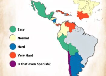 Difficulty of Understanding Spanish Accents

 Easy
 Normal 
 Hard
 Very Hard 
 I