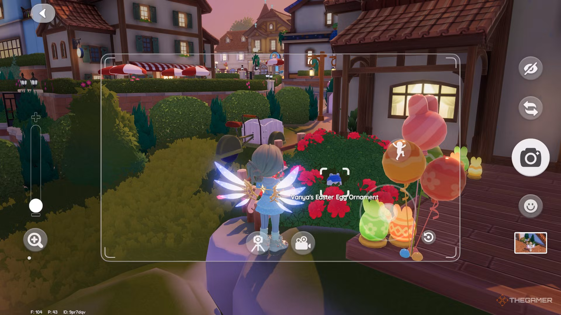 Egg in bushes near Garden Street