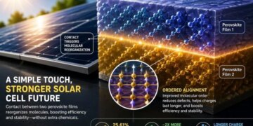 A Gentle Touch to Extend Solar Cell Lifespan