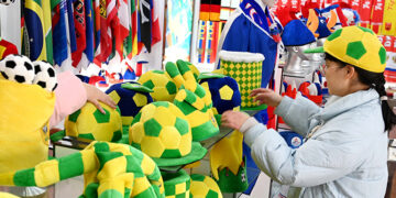 Chinese Vendors Win Big with World Cup Merchandise