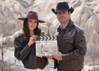 First Images from Go Türkiye's Cappadocia Film with Sinem Ünsal and Ozan Akbaba