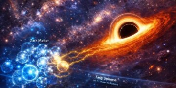 How Dark Matter Might Have Spawned Early Massive Black Holes After the Big Bang