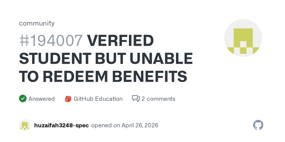 How to Redeem Benefits and Offers on GitHub