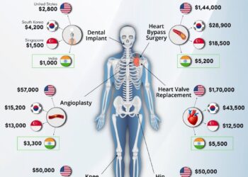 India's Medical Tourism Costs 

Global Surgery Costs Compared: Why India Leads i