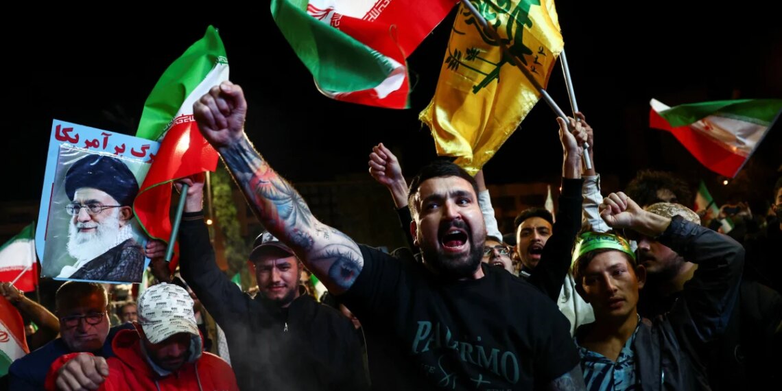 Iranians Celebrate in Streets Following Ceasefire Announcement