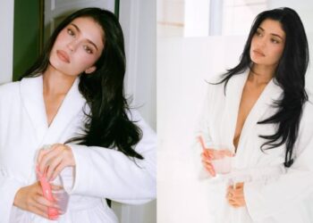 Kylie Jenner Flaunts Bikini Body While Promoting K2O by Sprinter