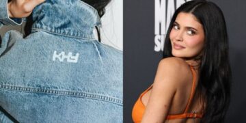 Kylie Jenner Goes Topless to Launch KHY "Born in LA" Collection