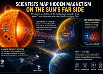 Scientists Reveal Hidden Magnetic Fields on the Sun's Far Side