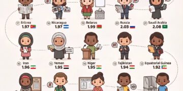 The World’s Most Authoritarian Regimes

1.  Afghanistan
2.  Myanmar
3.  North Ko
