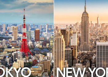 Top 50 Richest Cities in the World
1. Tokyo – $2.55 Trillion
2. New York–N